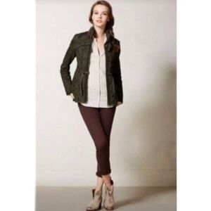 Hei Hei Women's Burnett Anorak Olive Velvet Jacket